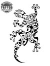 tatouage-tahitien-lézard-éphémère-traditionnel tatouage-tahitien-lézard-éphémère-traditionnel