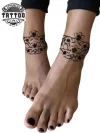 tatouage-ephemere-lierre-cheville-durable-elegant tatouage-ephemere-lierre-cheville-durable-elegant
