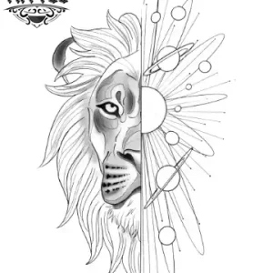 tatouage-ephemere-lion-astro-zodiac-temporaires tatouage-ephemere-lion-astro-zodiac-temporaires