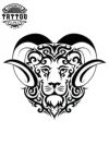 tatouage-ephemere-lion-belier-unique-temporise tatouage-ephemere-lion-belier-unique-temporise