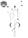 tatouage-ephemere-lion-constellation-motif-astrologique-unique tatouage-ephemere-lion-constellation-motif-astrologique-unique