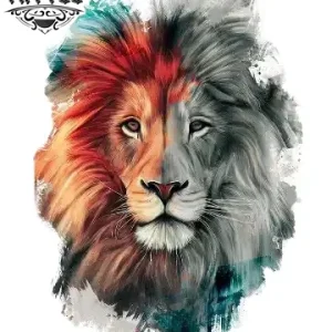 tatouage-ephemere-lion-couleur-design-temporaires-lion-colore tatouage-ephemere-lion-couleur-design-temporaires-lion-colore