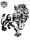 tatouage LION ephemere lion des flandres design unique temporaire tatouage LION ephemere lion des flandres design unique temporaire