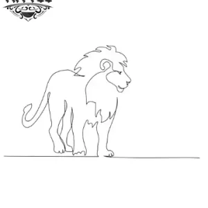 tatouage-lion-ephemere-dessin-artistique-durable tatouage-lion-ephemere-dessin-artistique-durable
