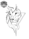tatouage-ephemere-lion-geometrique-design-unique-temporaires tatouage-ephemere-lion-geometrique-design-unique-temporaires