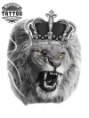 tatouage-ephemere-lion-king-design-roi-des-animaux-tatouage-lion tatouage-ephemere-lion-king-design-roi-des-animaux-tatouage-lion