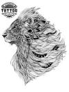 tatouage-ephemere-lion-mandala-design-temporaire-style-animal-tatouages tatouage-ephemere-lion-mandala-design-temporaire-style-animal-tatouages