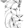tatouage-ephemere-lion-pectoraux-realiste-durable tatouage-ephemere-lion-pectoraux-realiste-durable