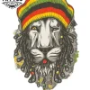 tatouage éphémère lion rasta style temporaire tatouage éphémère lion rasta style temporaire