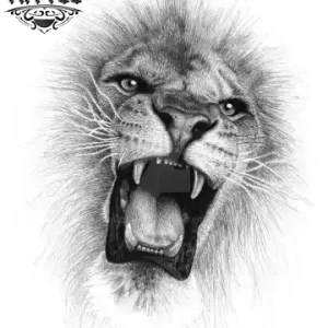 tatouage-ephemere-lion-rugissant-temporaire-image tatouage-ephemere-lion-rugissant-temporaire-image