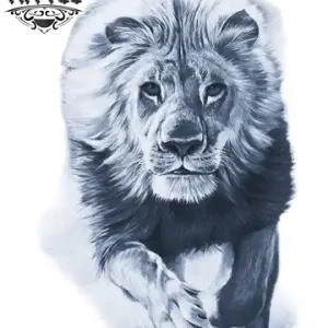 tatouage-ephemere-lion-savane-realiste-decalcomanie-temporaires tatouage-ephemere-lion-savane-realiste-decalcomanie-temporaires