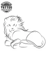 tatouage-ephemere-lion-trait-fin-haute-qualite tatouage-ephemere-lion-trait-fin-haute-qualite