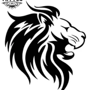 tatouage-ephemere-lion-tribal-realiste tatouage-ephemere-lion-tribal-realiste