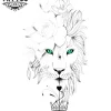 tatouage-éphémère-lion-yeux-verts-art-corporel-temporaire-fier-expressif tatouage-éphémère-lion-yeux-verts-art-corporel-temporaire-fier-expressif