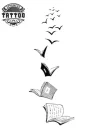 tatouage-oiseau-ephemere-style-livre-fantasy tatouage-oiseau-ephemere-style-livre-fantasy