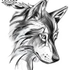 tatouage-ephemere-loup-sauvage-realiste-tatouage-loup tatouage-ephemere-loup-sauvage-realiste-tatouage-loup