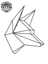tatouage ephemere loup 3D realiste expression sauvage dynamique