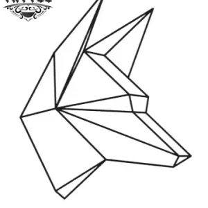 tatouage ephemere loup 3D realiste expression sauvage dynamique