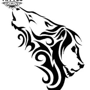 tatouage-ephémère-loup-et-lion-realiste-art-corporel-temporaire-faune tatouage-ephémère-loup-et-lion-realiste-art-corporel-temporaire-faune