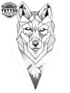 tatouage-ephemere-loup-geometrique-design-peau tatouage-ephemere-loup-geometrique-design-peau