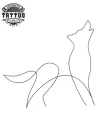 tatouage-ephemere-loup-ligne-minimaliste tatouage-ephemere-loup-ligne-minimaliste