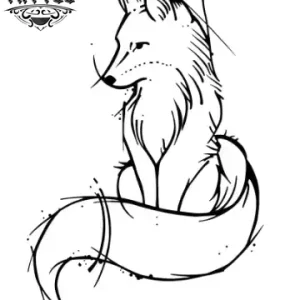tatouage-ephemere-loup-minimaliste-design-temporaire-elegant tatouage-ephemere-loup-minimaliste-design-temporaire-elegant