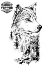 tatouage-ephemere-loup-nature-sauvage