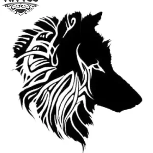tatouage-ephemere-loup-profil-sauvage-realiste tatouage-ephemere-loup-profil-sauvage-realiste