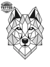tatouage-ephemere-loup-stylise-temporary-tattoo-art-image tatouage-ephemere-loup-stylise-temporary-tattoo-art-image