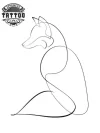 tatouage-ephemere-loup-trait-fin-temporaire tatouage-ephemere-loup-trait-fin-temporaire