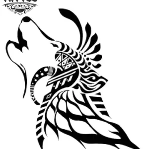 tatouage-ephemere-homme-loup-tribal-дurable-tendance tatouage-ephemere-homme-loup-tribal-дurable-tendance