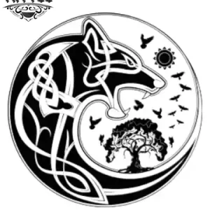 tatouage-ephemere-loup-yin-yang-design-temporaire tatouage-ephemere-loup-yin-yang-design-temporaire