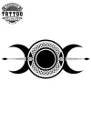 tatouage-ephemere-lune-celtique-mystique tatouage-ephemere-lune-celtique-mystique