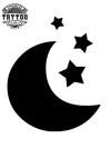 tatouage-ephemere-lune-etoile-tendance-pour-passionnes tatouage-ephemere-lune-etoile-tendance-pour-passionnes