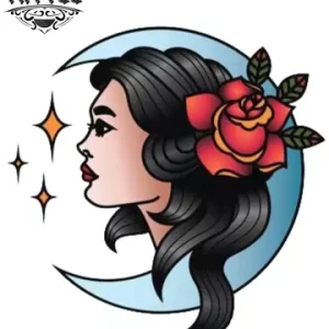 tatouage-ephemere-lune-old-school-vintage-temporaires tatouage-ephemere-lune-old-school-vintage-temporaires