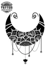 tatouage-ephemere-lune-design-oriental-elegant