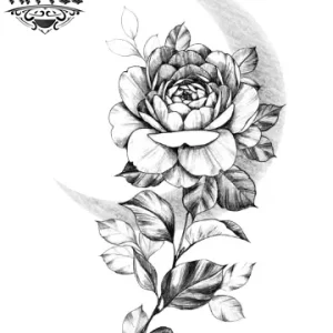 tatouage-ephemere-lune-rose-design-elegant-et-mystique tatouage-ephemere-lune-rose-design-elegant-et-mystique