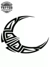 tatouage-lune-ephemere-tribal-design-spirituel tatouage-lune-ephemere-tribal-design-spirituel