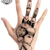tatouage main ephemere bio mecanique realiste tatouage main ephemere bio mecanique realiste