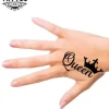 Tatouage Main Éphémère Couple Romantique Tatouage Main Éphémère Couple Romantique