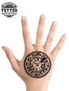 tatouage-main-ephemere-horloge-style-intemporel