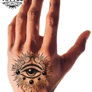 tatouage-main-ephemere-motif-oeil-mystique tatouage-main-ephemere-motif-oeil-mystique
