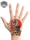 tatouage ephemere main motif oiseau image produit tatouage ephemere main motif oiseau image produit