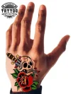tatouage-main-style-old-school-ephemere tatouage-main-style-old-school-ephemere