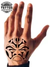 tatouage-main-ephemere-tahitien-design-polynesien tatouage-main-ephemere-tahitien-design-polynesien