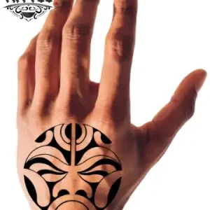 tatouage-main-ephemere-tahitien-design-polynesien tatouage-main-ephemere-tahitien-design-polynesien