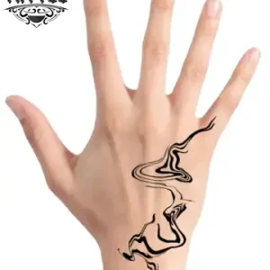 tatouage-main-ephemere-vague-ocean-style tatouage-main-ephemere-vague-ocean-style
