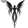 tatouage-manchette-ephemere-ange-spirituel