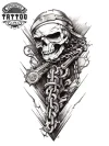 tatouage manchette biker ephemere style vintage pour hommes et femmes tatouage manchette biker ephemere style vintage pour hommes et femmes