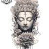 tatouage-manchette-bouddha-zen-energisant-ephemere tatouage-manchette-bouddha-zen-energisant-ephemere